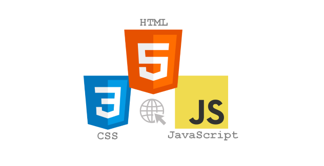 HTML 5, Javascript, CSS 3 Logos